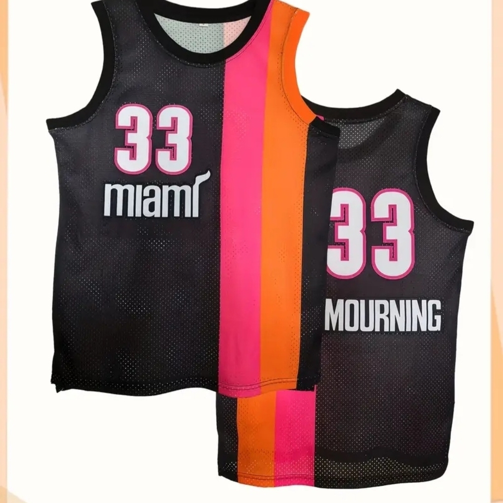 Alonzo Mourning #33 Miami Heat